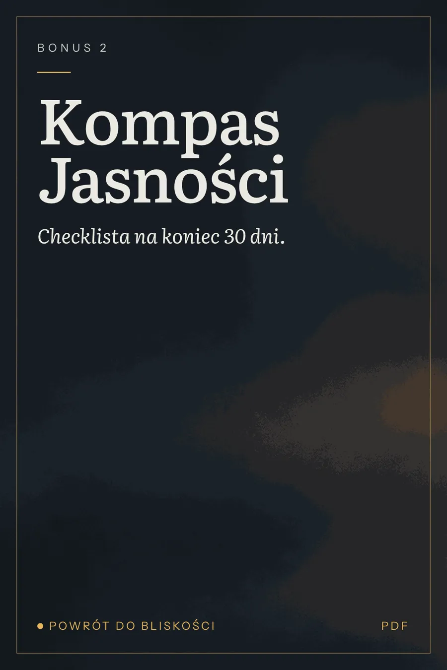 Okładka dodatku „Kompas Jasności – checklista”